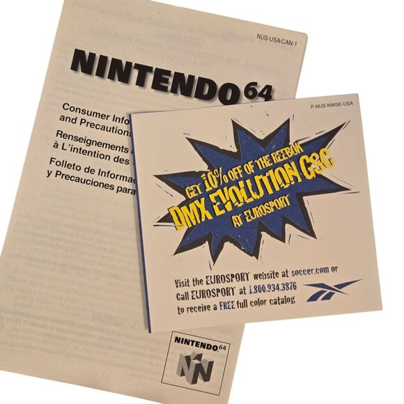 International Superstar Soccer 98 Nintendo 64 N64 Complete In Box Ex Rental - Picture 6 of 15